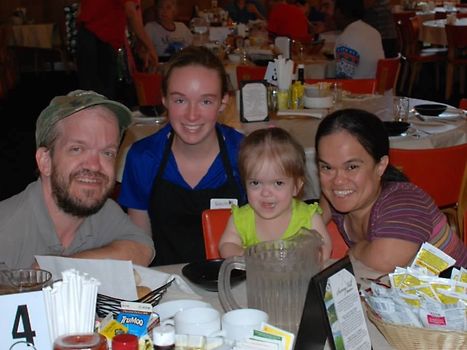 Mealtime and Awesome Waitress